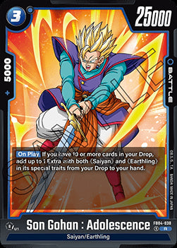 Son Gohan : Adolescence (FB04-038) [Fusion World]⁣ - Ultra Limit [Fusion World]⁣ (Rare)⁣ [038]