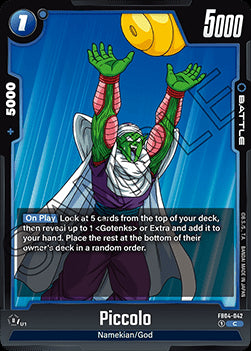 Piccolo (FB04-042) [Fusion World]⁣ - Ultra Limit [Fusion World]⁣ (Common)⁣ [042]