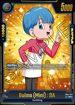 Bulma (Mini) : DA (FB04-043) [Fusion World] (V.2 - Alternate Art)⁣ - Ultra Limit [Fusion World]⁣ (Alternate Art)⁣ [043]