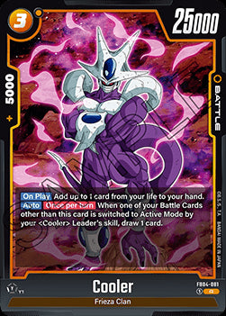 Cooler (FB04-081) [Fusion World]⁣ - Ultra Limit [Fusion World]⁣ (Rare)⁣ [081]