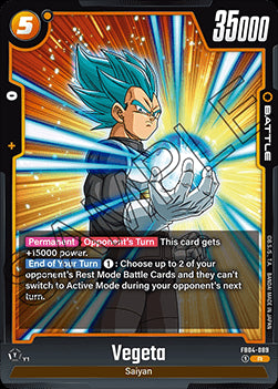 Vegeta (FB04-089) [Fusion World]⁣ - Ultra Limit [Fusion World]⁣ (Rare)⁣ [089]