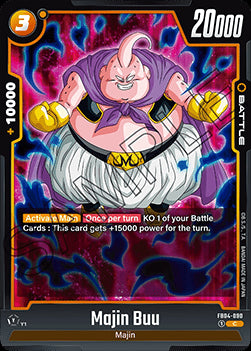 Majin Buu (FB04-090) [Fusion World]⁣ - Ultra Limit [Fusion World]⁣ (Common)⁣ [090]