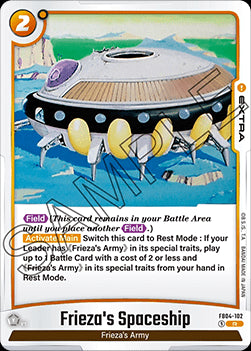 Frieza's Spaceship (FB04-102) [Fusion World]⁣ - Ultra Limit [Fusion World]⁣ (Rare)⁣ [102]