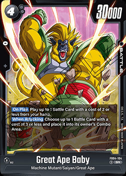 Great Ape Baby (FB04-104) [Fusion World] (V.1 - Super Rare)⁣ - Ultra Limit [Fusion World]⁣ (Super Rare)⁣ [104]