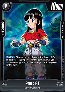 Pan : GT (FB04-117) [Fusion World]⁣ - Ultra Limit [Fusion World]⁣ (Uncommon)⁣ [117]