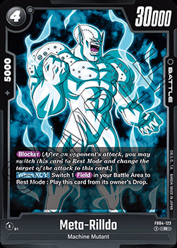 Meta-Rilldo (FB04-123) [Fusion World]⁣ - Ultra Limit [Fusion World]⁣ (Rare)⁣ [123]