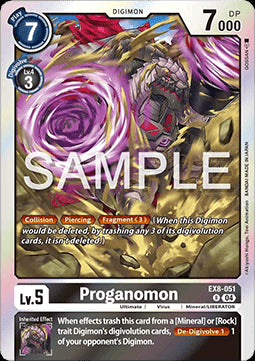 Proganomon (EX8-051)⁣ - Chain of Liberation⁣ (Rare)⁣ [051]