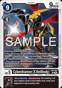 Cyberdramon (X Antibody) (EX8-052) (V.1)⁣ - Chain of Liberation⁣ (Uncommon)⁣ [052]