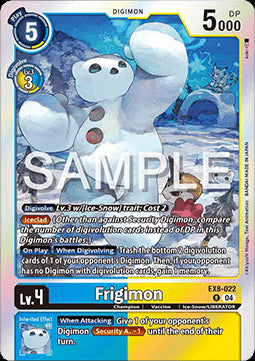 Frigimon (EX8-022)⁣ - Chain of Liberation⁣ (Rare)⁣ [022]