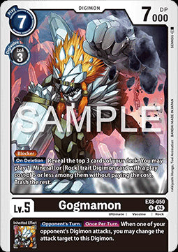 Gogmamon (EX8-050) (V.1)⁣ - Chain of Liberation⁣ (Uncommon)⁣ [050]