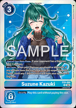 Suzune Kazuki (EX8-066) (V.1)⁣ - Chain of Liberation⁣ (Rare)⁣ [066]