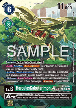 HerculesKabuterimon Ace (EX8-044) (V.3)⁣ - Chain of Liberation⁣ (Special)⁣ [044]