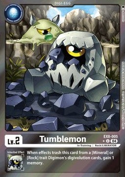 Tumblemon (EX8-005) (V.2)⁣ - Chain of Liberation⁣ (Alternative Art)⁣ [005]