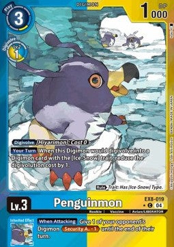 Penguinmon (EX8-019) (V.2)⁣ - Chain of Liberation⁣ (Alternative Art)⁣ [019]