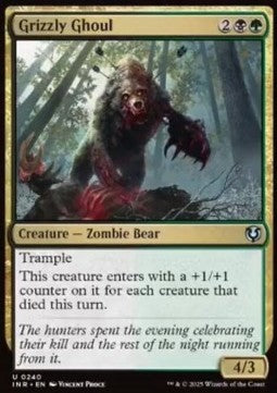 Grizzly Ghoul⁣ - Innistrad Remastered⁣ (Uncommon)⁣ [240]