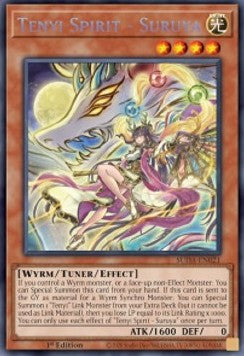 Tenyi Spirit - Suruya (V.1 - Secret Rare)⁣ - Supreme Darkness⁣ (Secret Rare)⁣ [021]