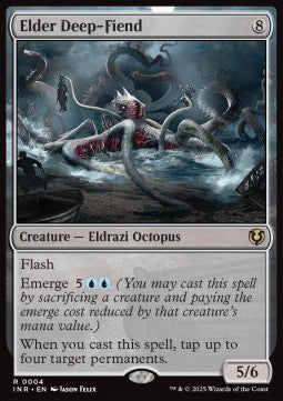 Elder Deep-Fiend⁣ - Innistrad Remastered⁣ (Rare)⁣ [4]