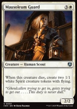 Mausoleum Guard⁣ - Innistrad Remastered⁣ (Uncommon)⁣ [33]