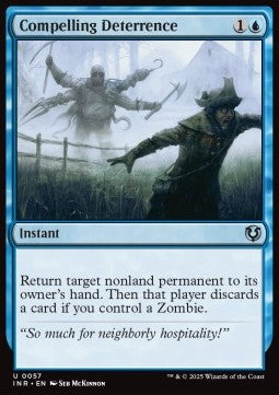 Compelling Deterrence⁣ - Innistrad Remastered⁣ (Uncommon)⁣ [57]