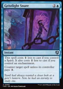 Geistlight Snare⁣ - Innistrad Remastered⁣ (Uncommon)⁣ [66]