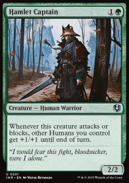 Hamlet Captain⁣ - Innistrad Remastered⁣ (Uncommon)⁣ [201]