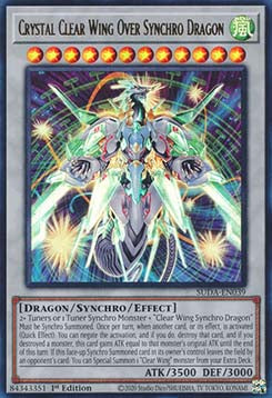 Crystal Clear Wing Over Synchro Dragon (V.1 - Ultra Rare)⁣ - Supreme Darkness⁣ (Ultra Rare)⁣ [039]