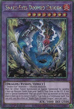 Snake-Eyes Doomed Dragon (V.2 - Quarter Century Secret Rare)⁣ - Supreme Darkness⁣ (Quarter Century Secret Rare)⁣ [035]