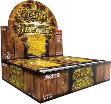 Quarter Century Stampede Booster Box | Yu-Gi-Oh!