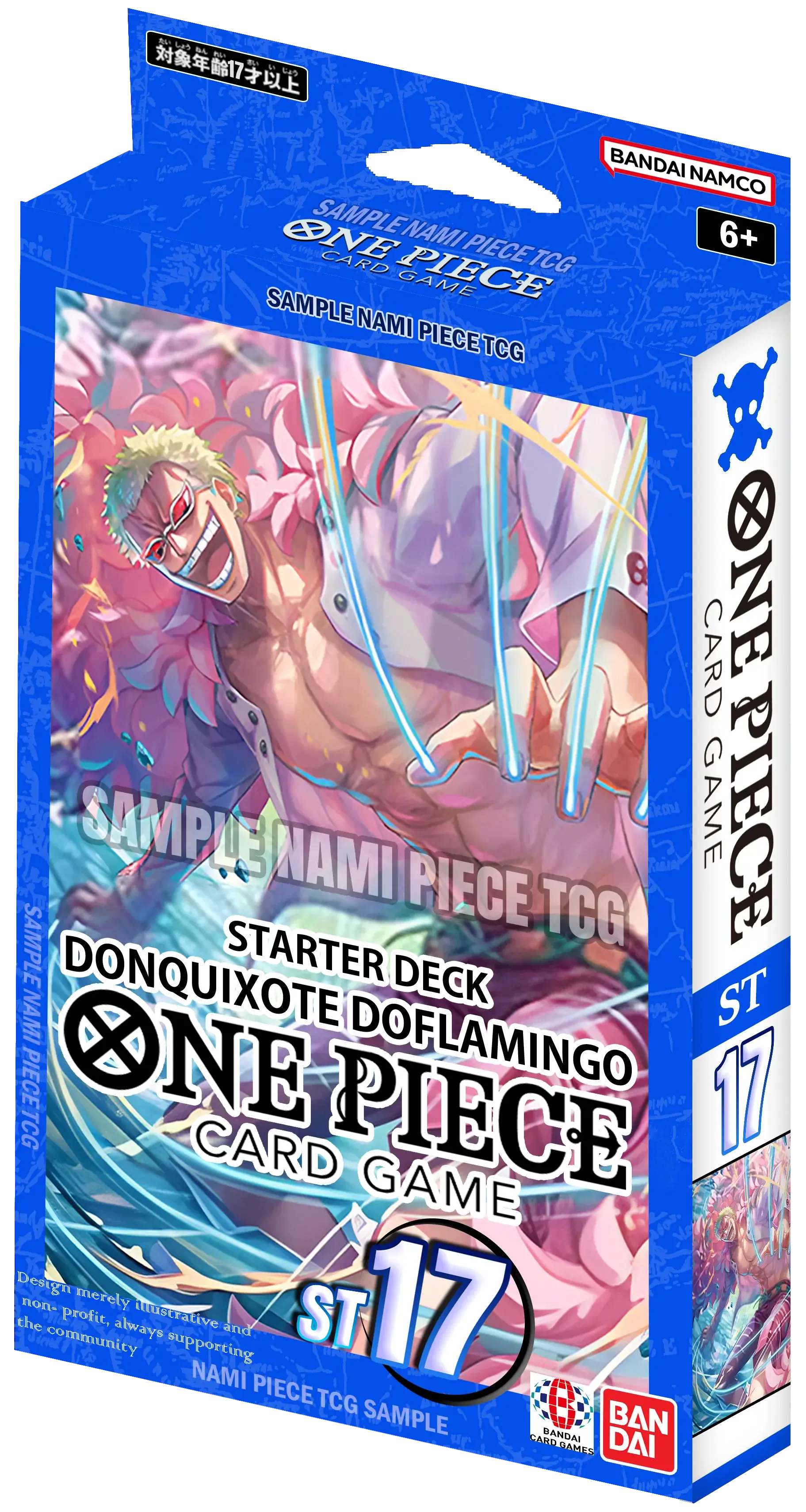 Starter Deck One Piece ST-17 - Blue Donquixote Doflamingo